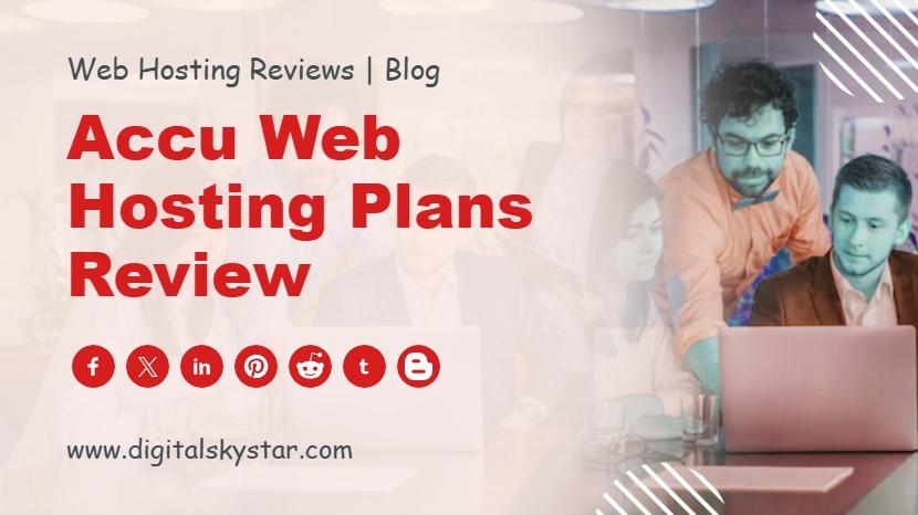 Accu Web Hosting Plans Review
