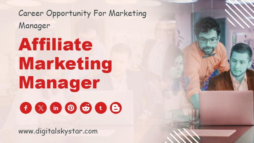 Affiliate Marketing Manager