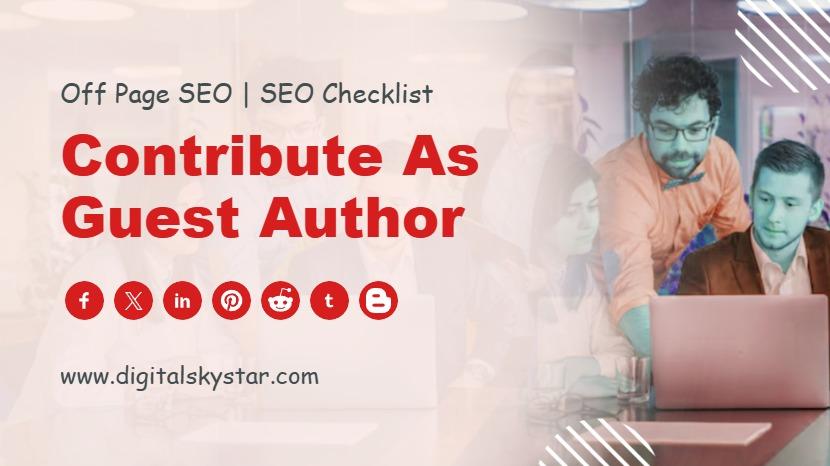 Contribute as Guest Author