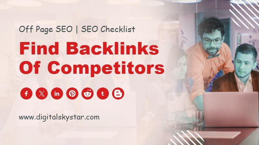 Find Backlinks of Competitors