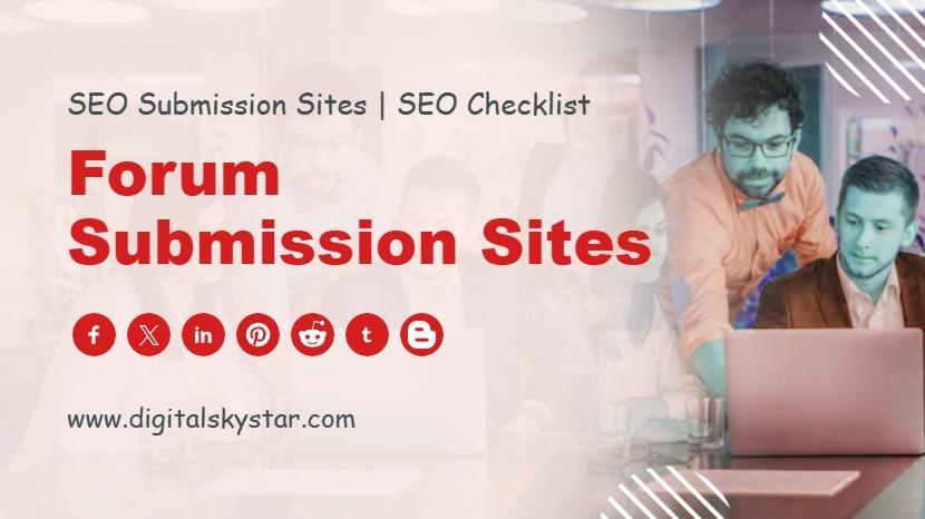 Forum Submission Sites