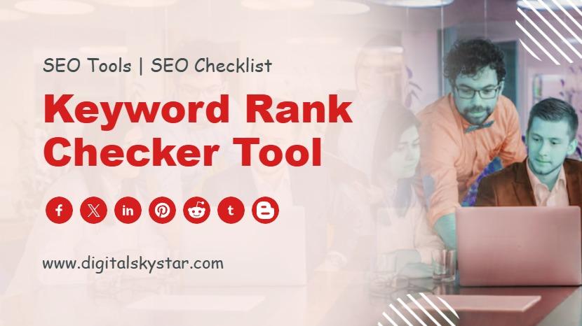 Keyword Rank Checker Tool