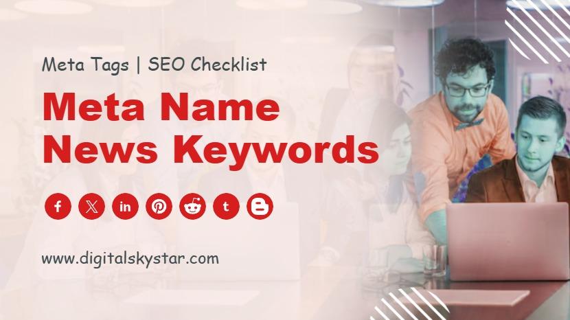 Meta Name News Keywords