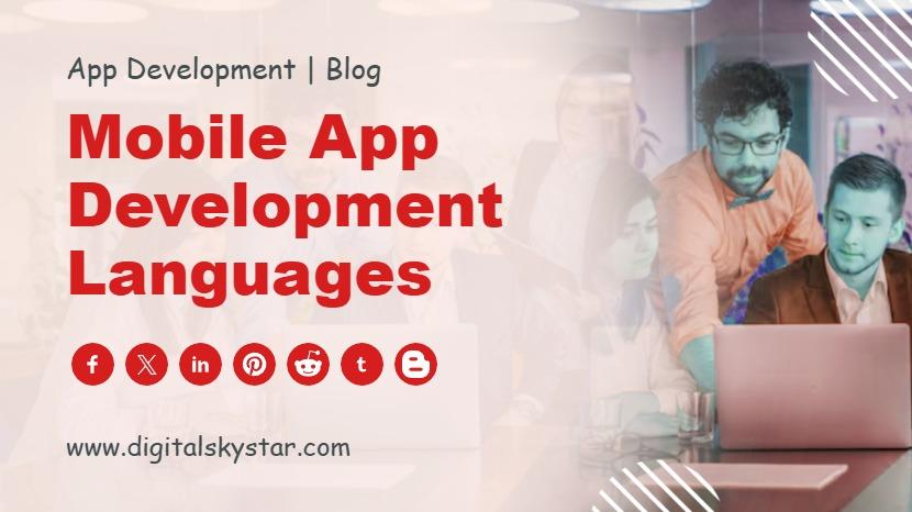Mobile App Development Languages