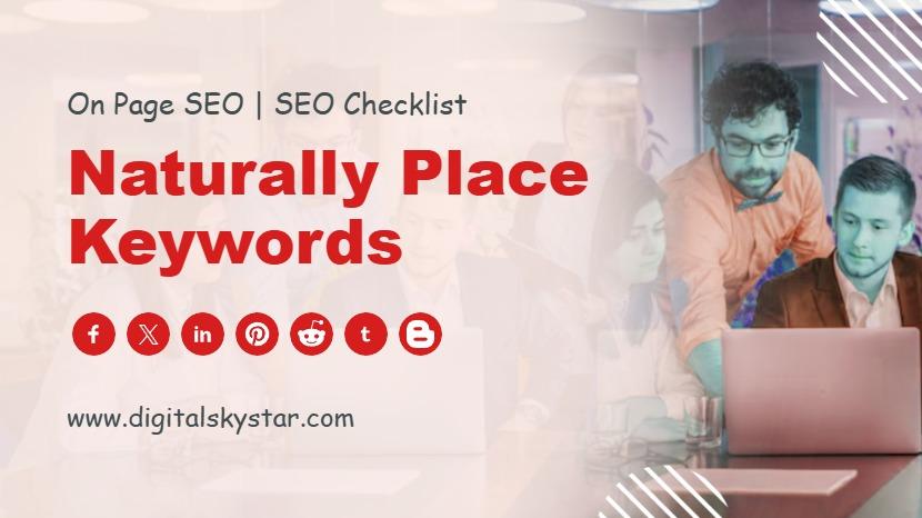 Naturally Place Keywords