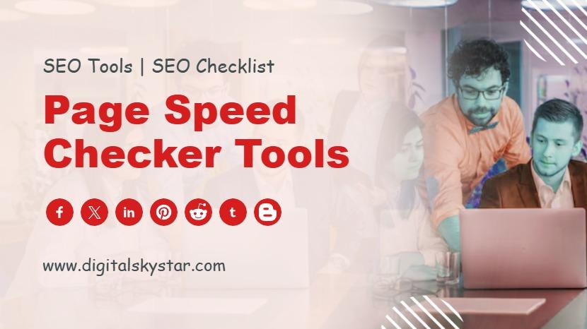 Page Speed Checker Tools