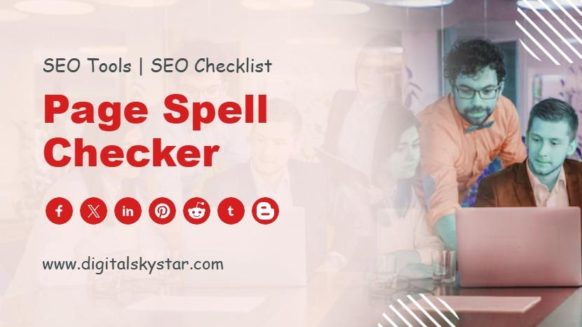 Page Spell Checker
