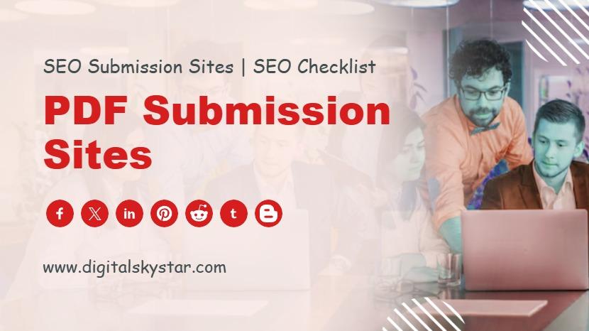 PDF Submission Sites