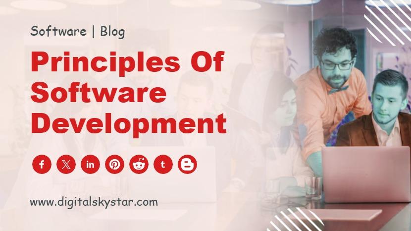 Principles of Software Development