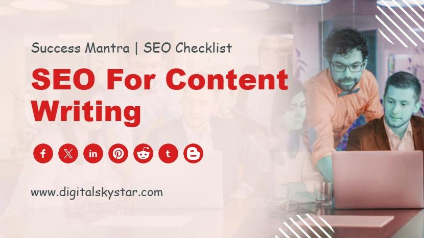 SEO for Content Writing
