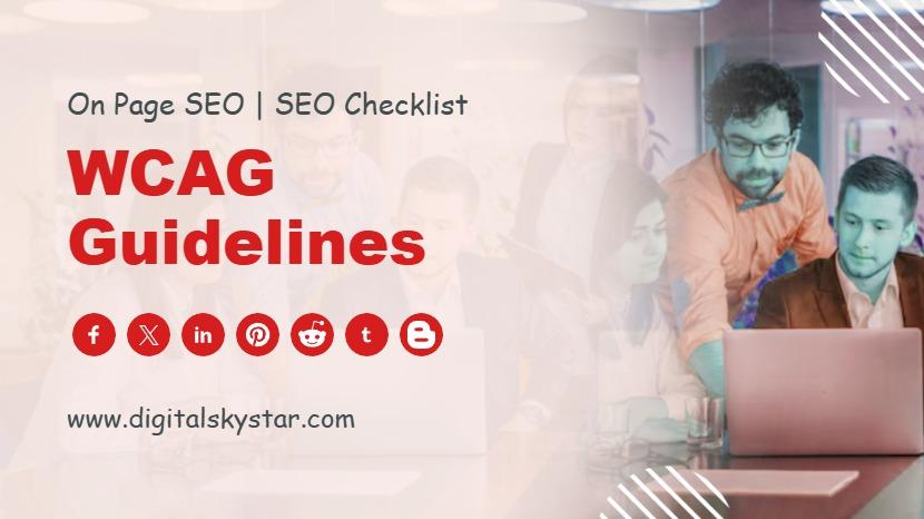 WCAG Guidelines